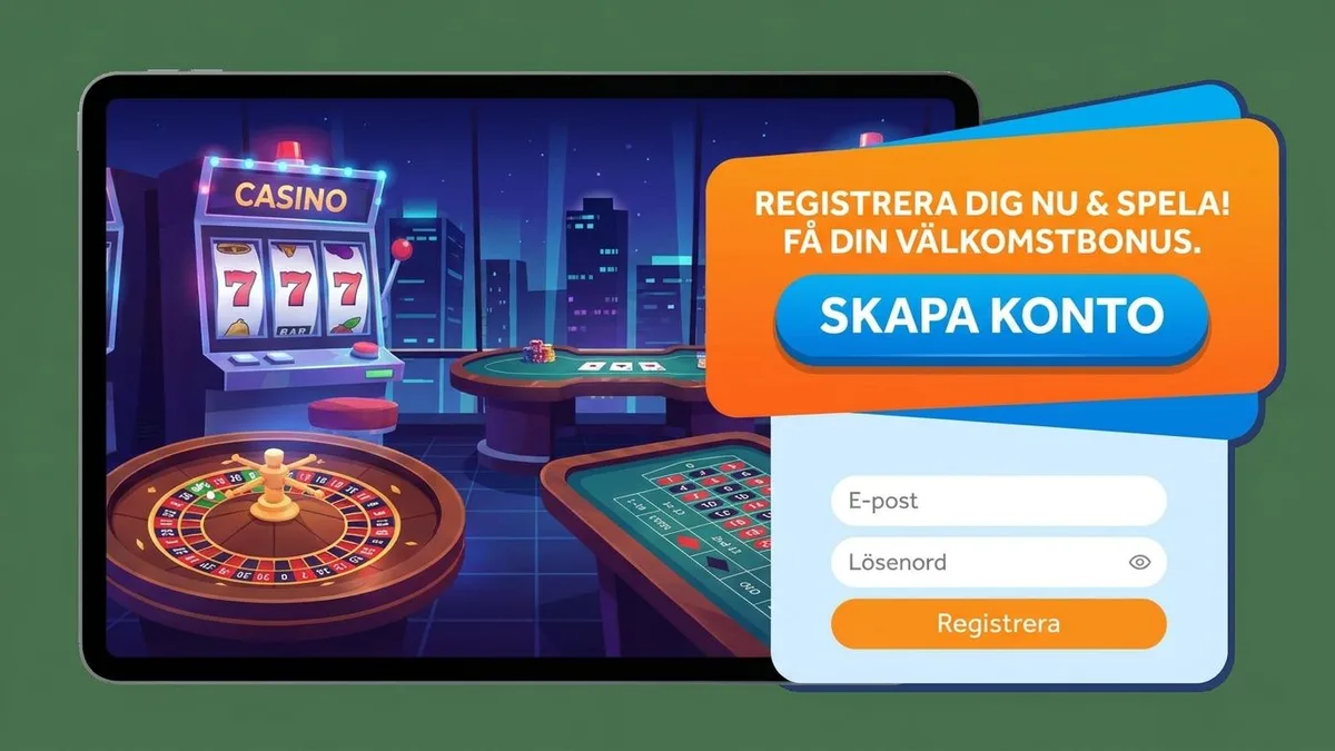 Registrering med bonus